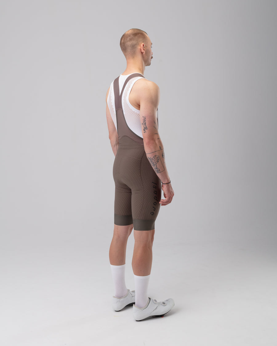 Isadore Echelon Aero Bib Shorts Trägerhose Major Brown