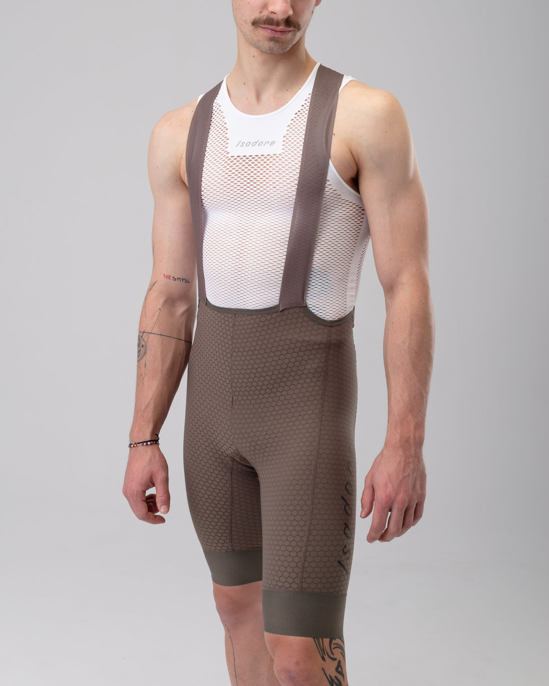 Isadore Echelon Aero Bib Shorts Trägerhose Major Brown