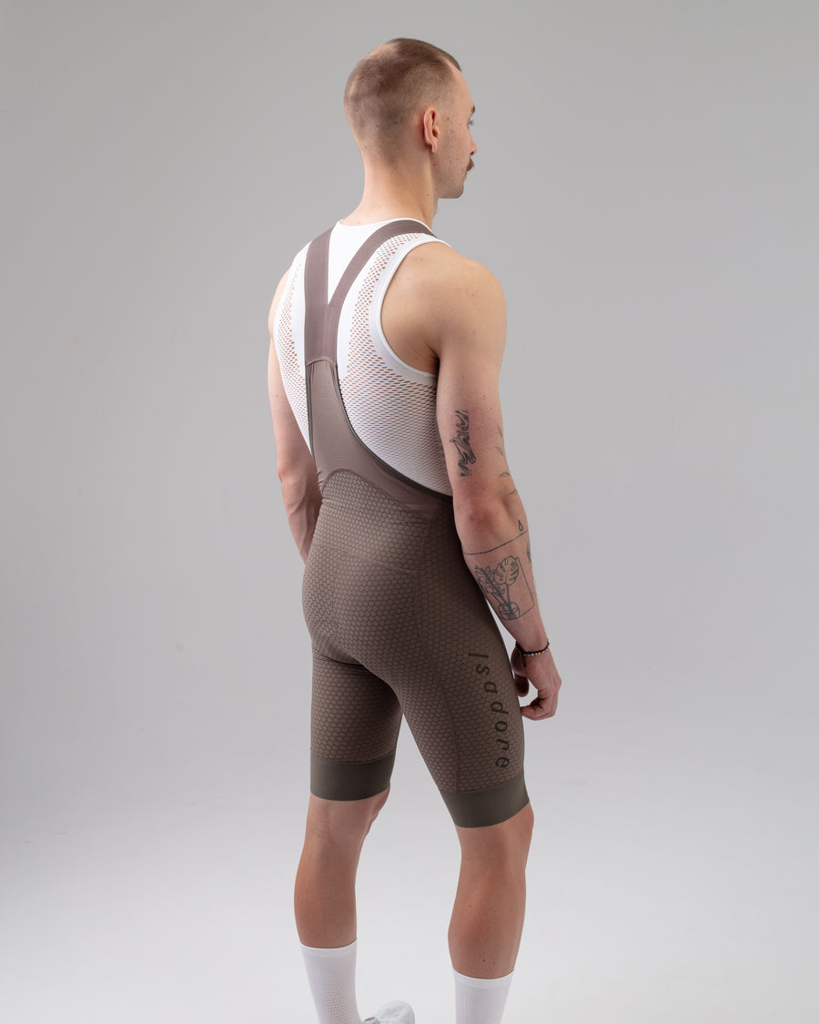 Isadore Echelon Aero Bib Shorts Trägerhose Major Brown