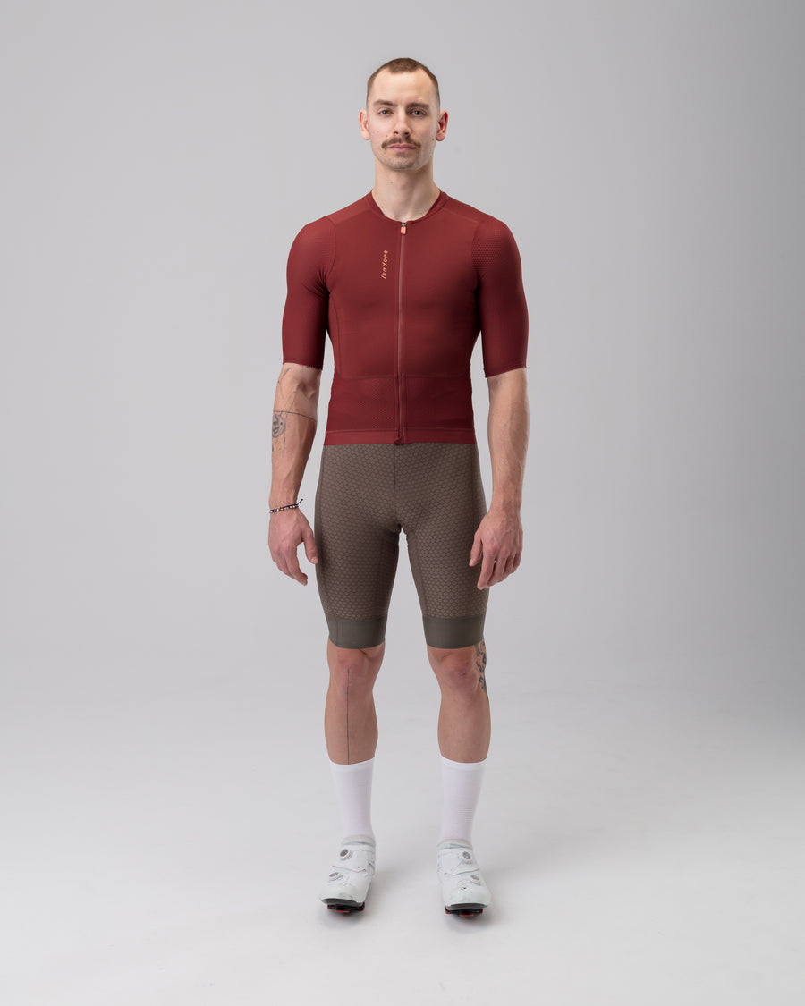 Isadore Echelon Training Jersey Radtrikot Russet