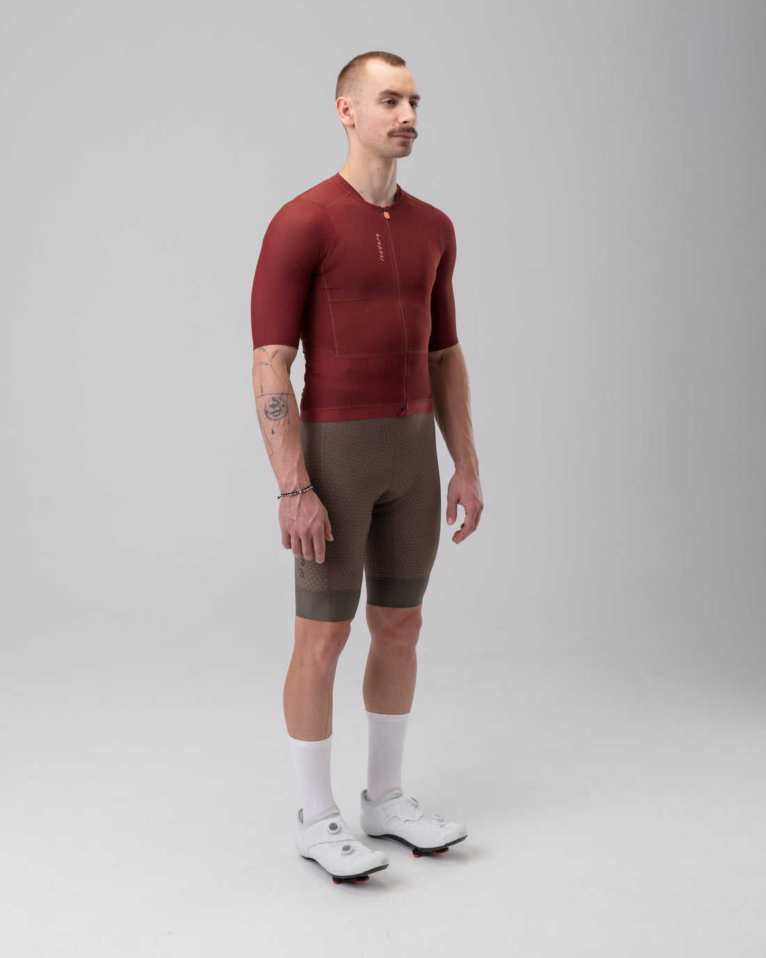 Isadore Echelon Training Jersey Radtrikot Russet