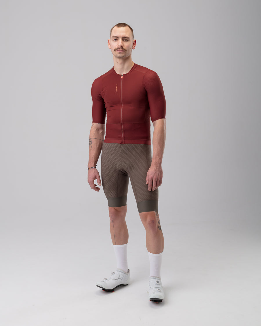 Isadore Echelon Training Jersey Radtrikot Russet