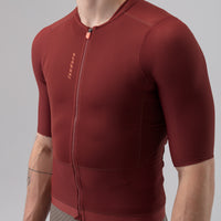 Isadore Echelon Training Jersey Radtrikot Russet