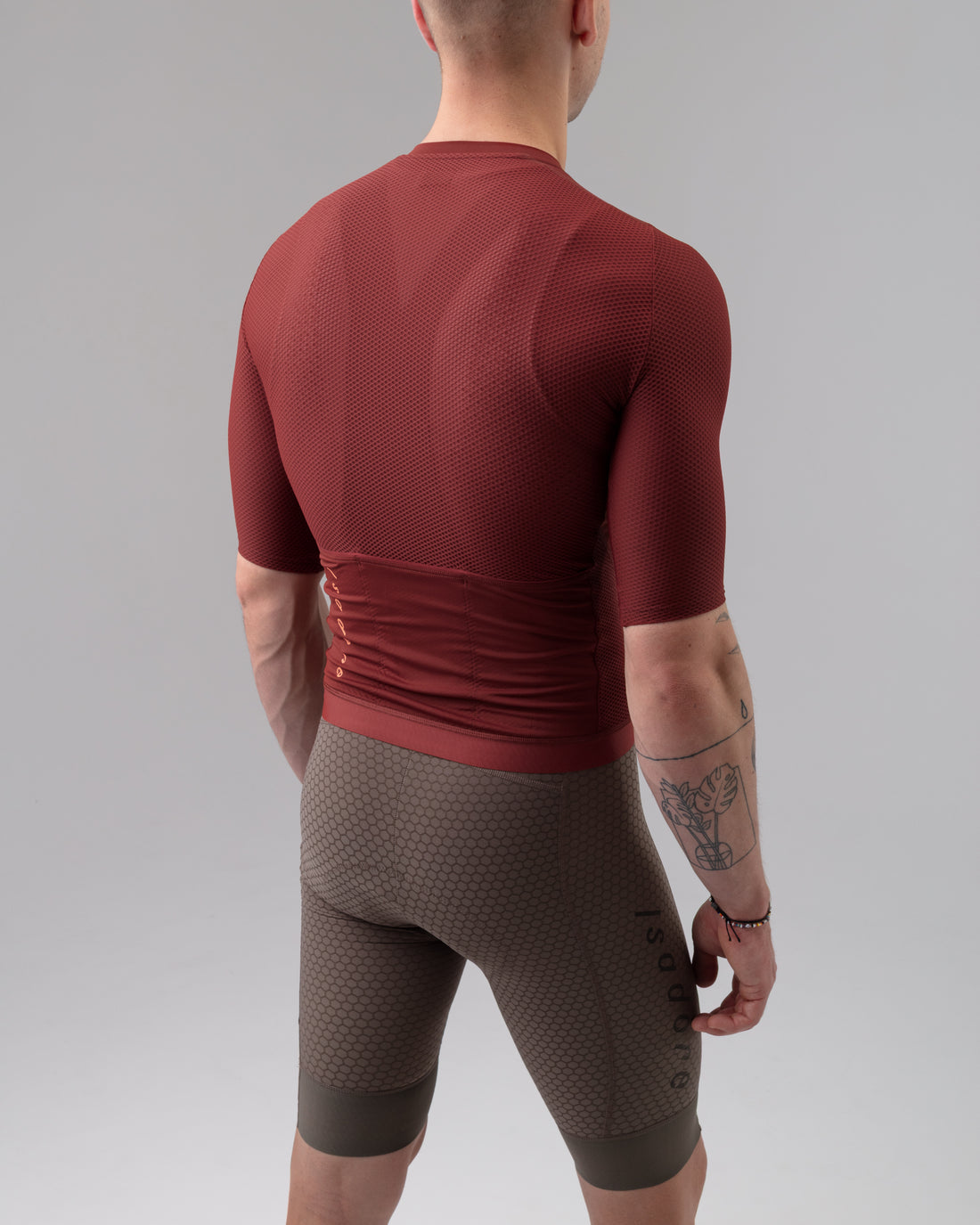 Isadore Echelon Training Jersey Radtrikot Russet