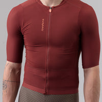 Isadore Echelon Training Jersey Radtrikot Russet