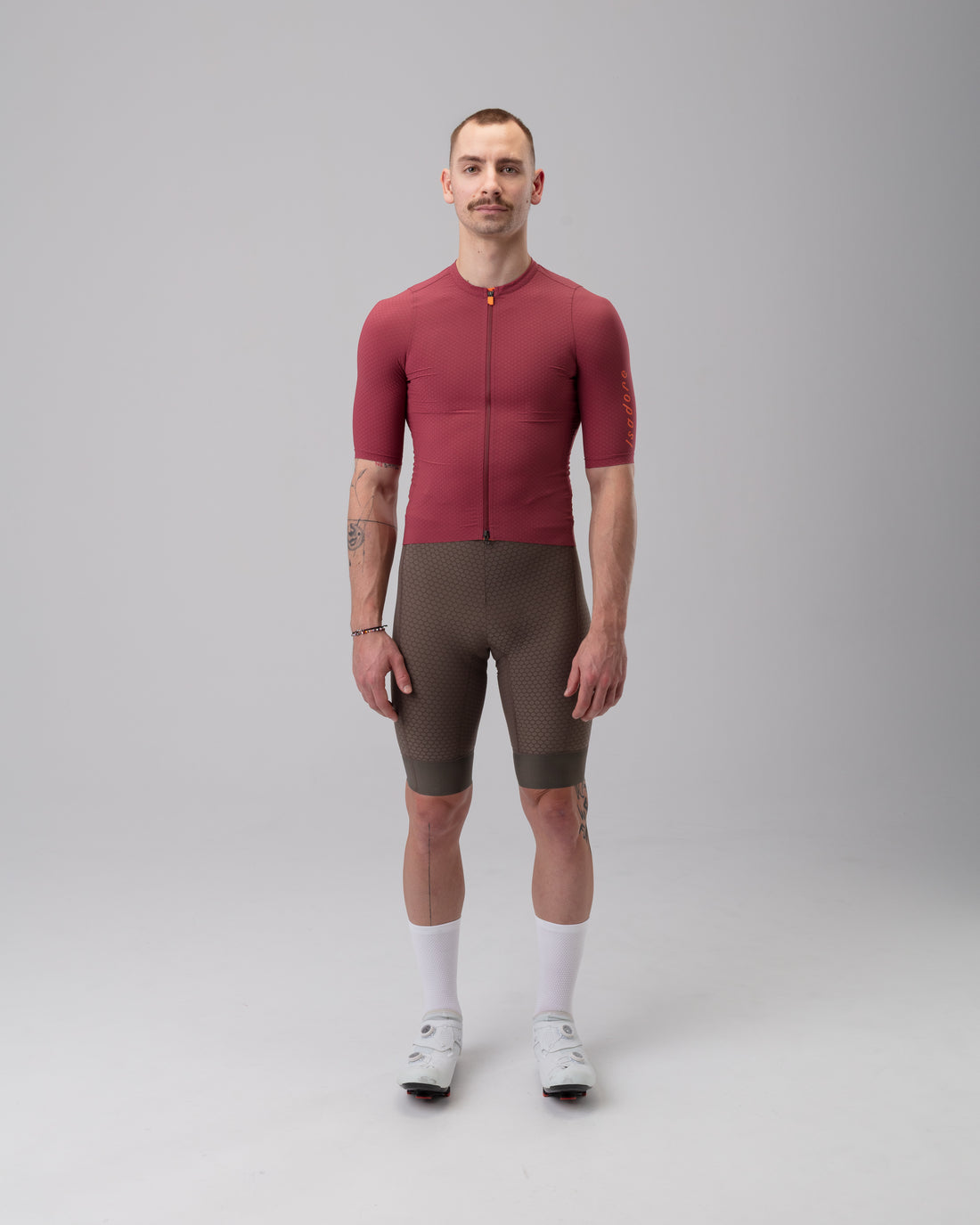 Isadore Echelon Aero Jersey Radtrikot Earth Red