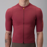 Isadore Echelon Aero Jersey Radtrikot Earth Red