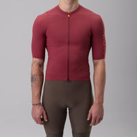 Isadore Echelon Aero Jersey Radtrikot Earth Red