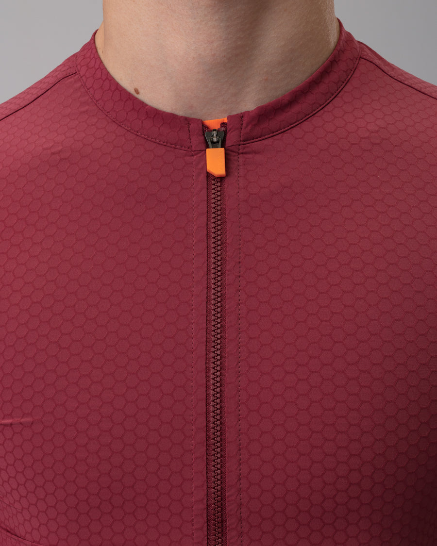 Isadore Echelon Aero Jersey Radtrikot Earth Red