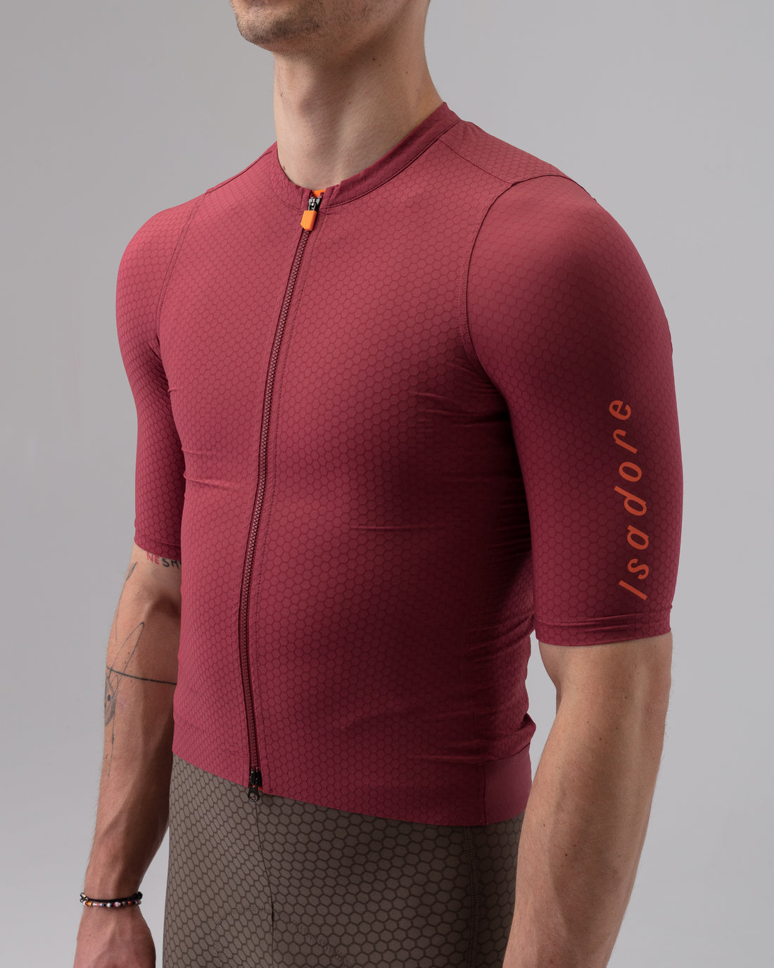 Isadore Echelon Aero Jersey Radtrikot Earth Red