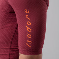 Isadore Echelon Aero Jersey Radtrikot Earth Red