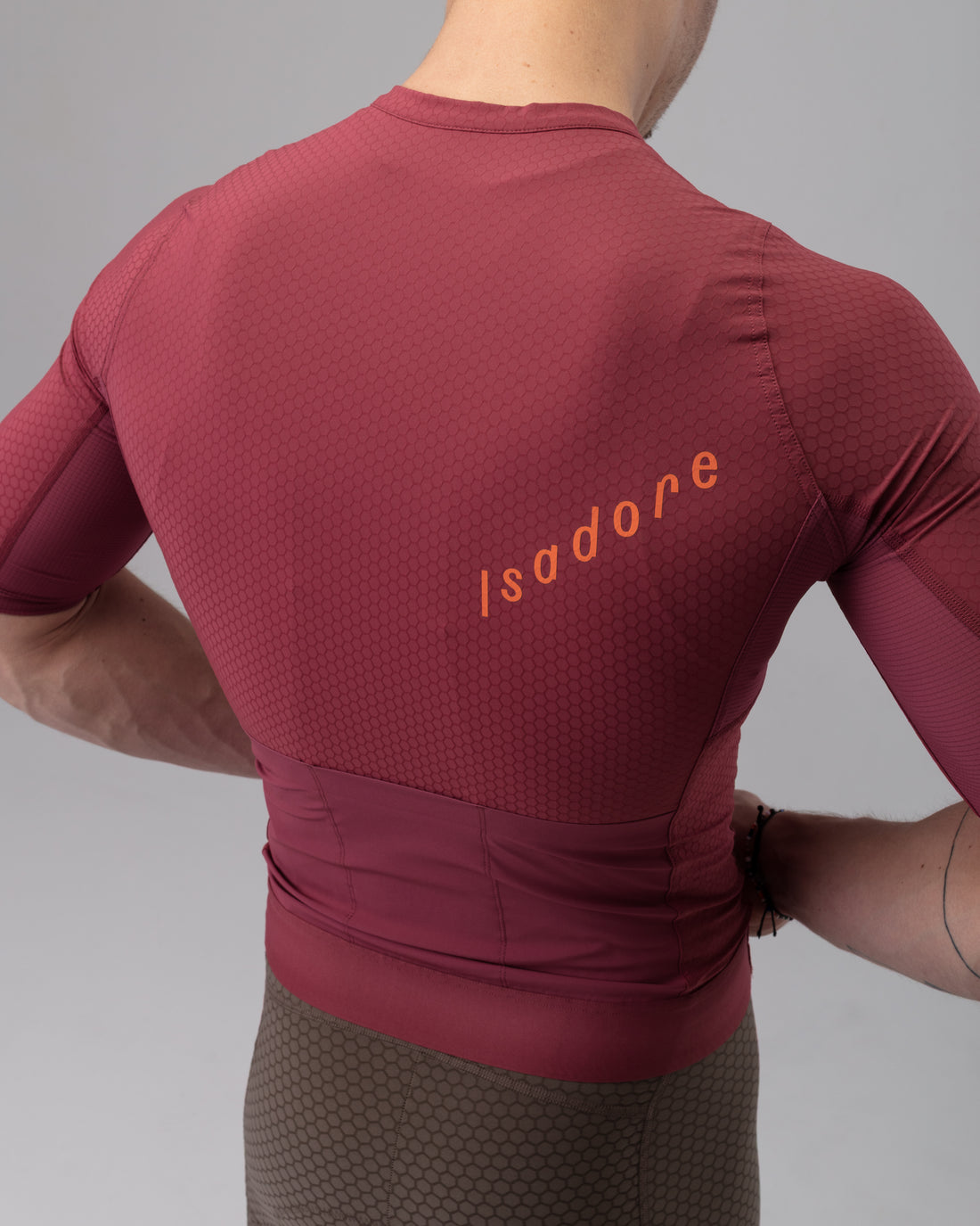 Isadore Echelon Aero Jersey Radtrikot Earth Red