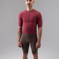 Isadore Echelon Aero Jersey Radtrikot Earth Red