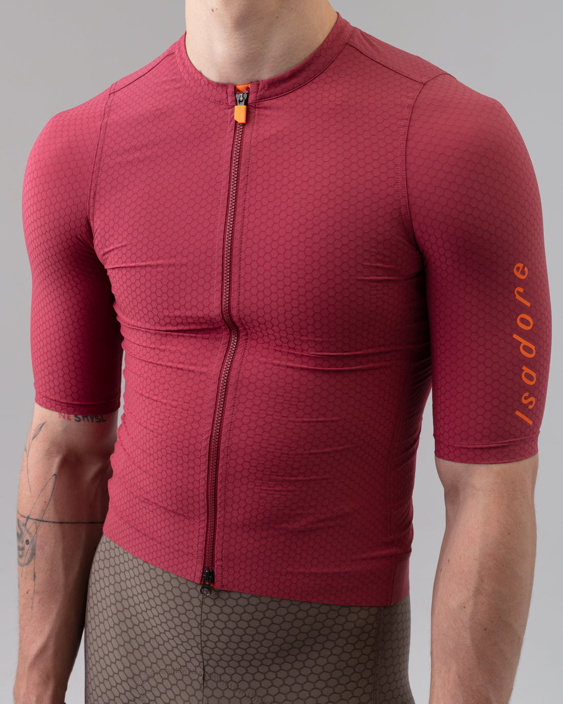 Isadore Echelon Aero Jersey Radtrikot Earth Red