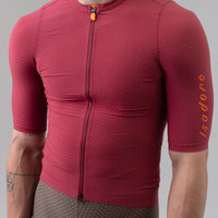 Isadore Echelon Aero Jersey Radtrikot Earth Red