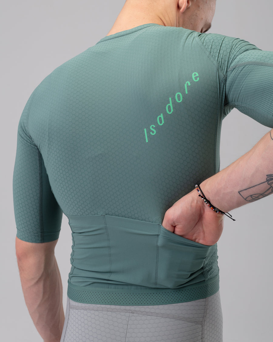 Isadore Echelon Aero Jersey Radtrikot Trellis