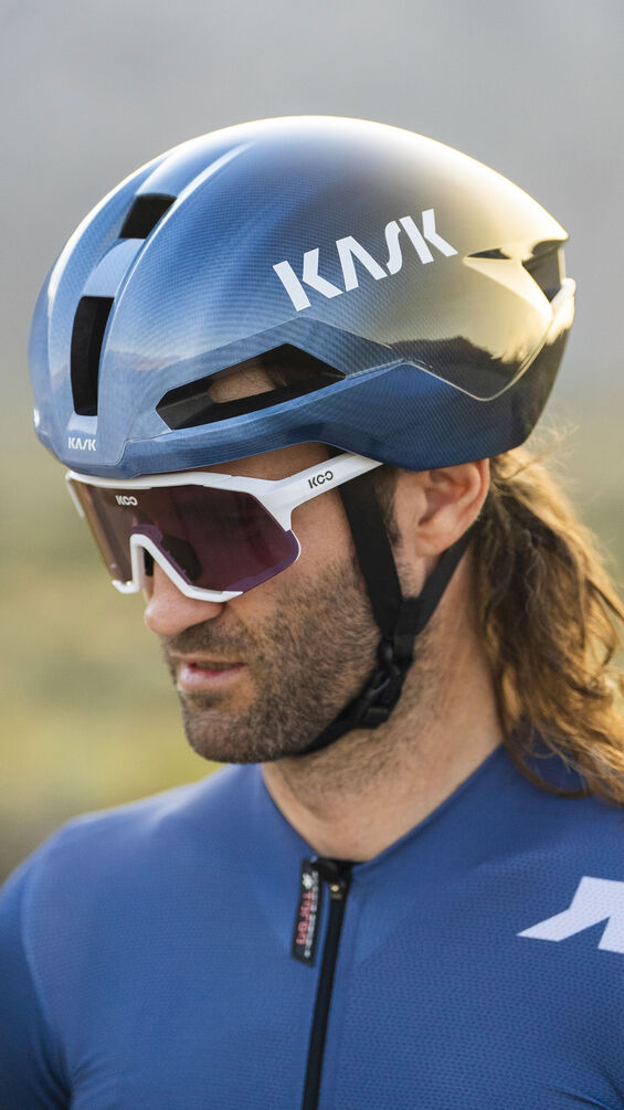 Kask Nirvana Helmet Rennradhelm Blueberry Fade