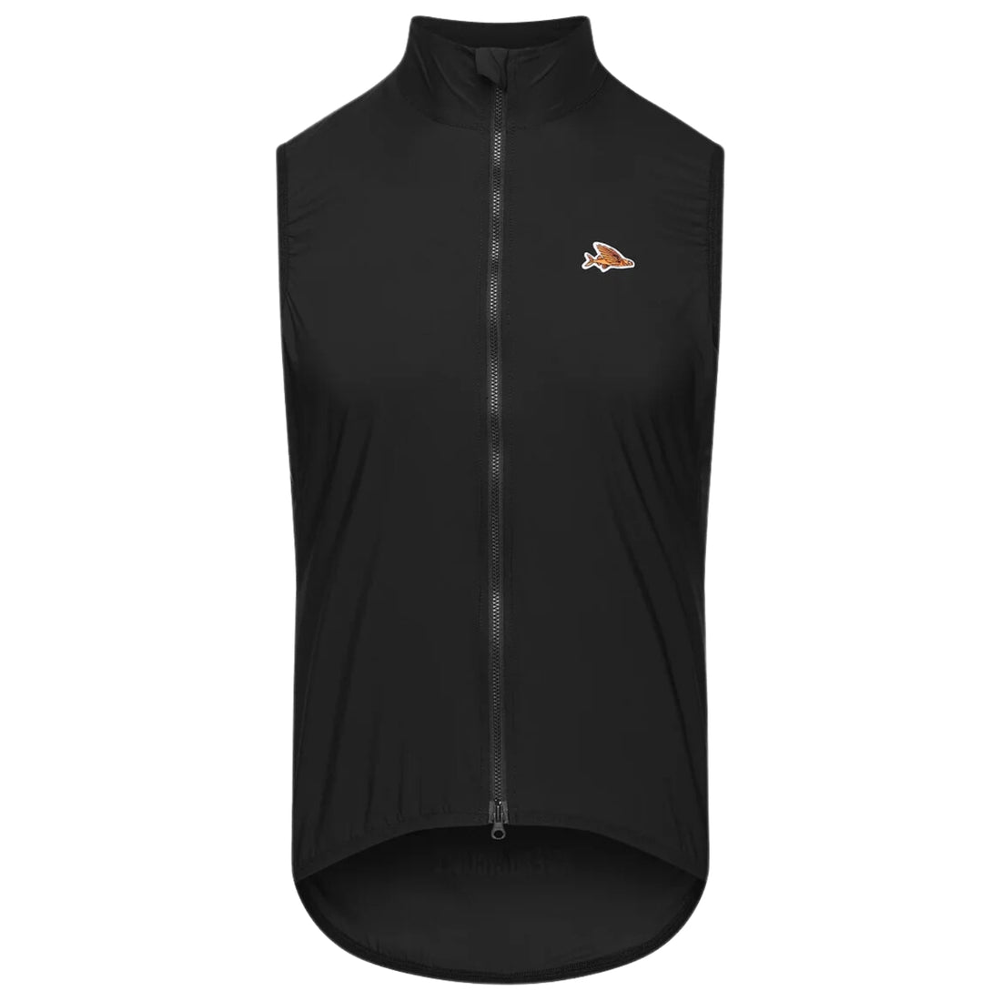 Café du Cycliste Edith Men's Cycling Gilet Windweste Black