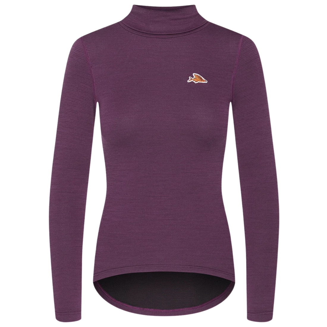 Café du Cycliste Carmen Women's Merino Base Layer Radunterhemd langarm Quetsche