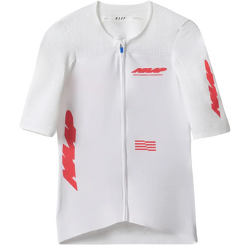 Maap Women's Eclipse Pro Race Jersey Radtrikot White/Infrared