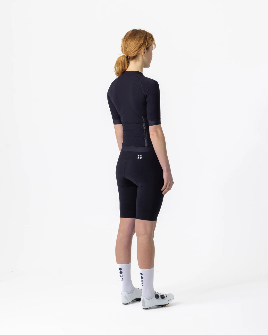 Universal Colours Chroma Women's Short Sleeve Jersey Radtrikot Black
