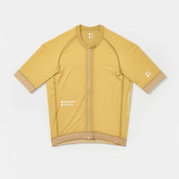 Universal Colours Chroma Men's Short Sleeve Jersey Radtrikot Sand Brown