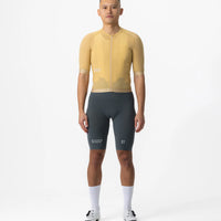 Universal Colours Chroma Men's Short Sleeve Jersey Radtrikot Sand Brown