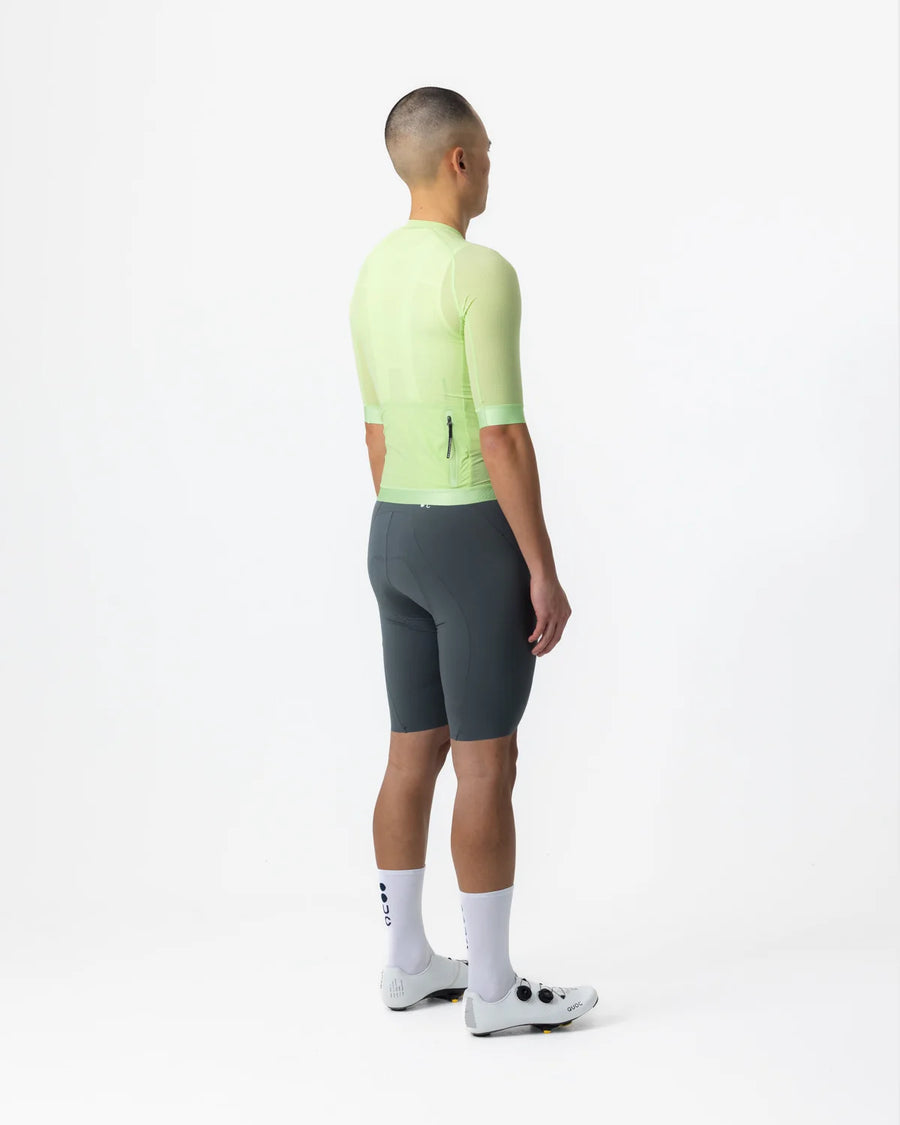 Universal Colours Chroma Men's Short Sleeve Jersey Radtrikot Bright Lime