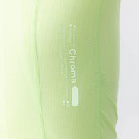 Universal Colours Chroma Men's Short Sleeve Jersey Radtrikot Bright Lime