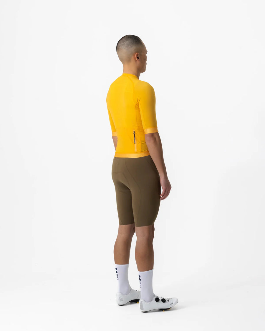 Universal Colours Chroma Men's Short Sleeve Jersey Radtrikot Tangerine Orange