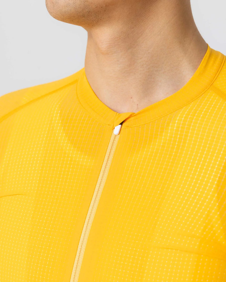 Universal Colours Chroma Men's Short Sleeve Jersey Radtrikot Tangerine Orange