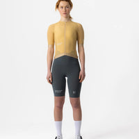 Universal Colours Chroma Women's Short Sleeve Jersey Radtrikot Sand Beige