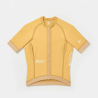Universal Colours Chroma Women's Short Sleeve Jersey Radtrikot Sand Beige