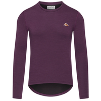 Café du Cycliste Judith Men's Merino Base Layer Radunterhemd langarm Quetsche