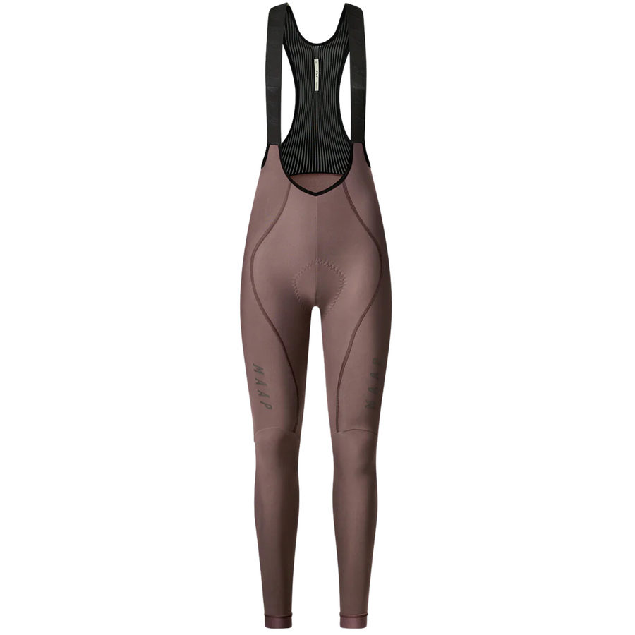 Maap Women's Team Evo Thermal Bib Tight Winter-Radhose Dark Clay