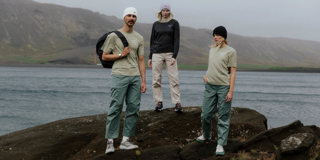 Café du Cycliste Unisex Unisex Maria Cotton T-Shirt Anthracite