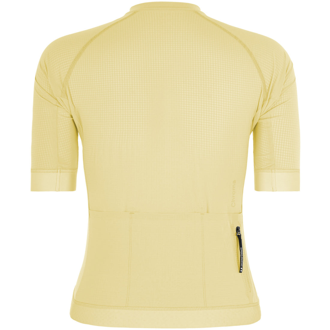 Universal Colours Chroma Women's Short Sleeve Jersey Radtrikot Lemon Yellow