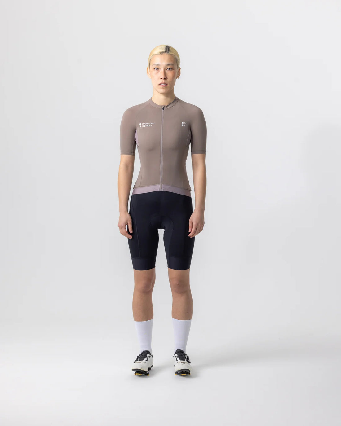 Universal Colours Mono Women's Short Sleeve Jersey Radtrikot Portobello
