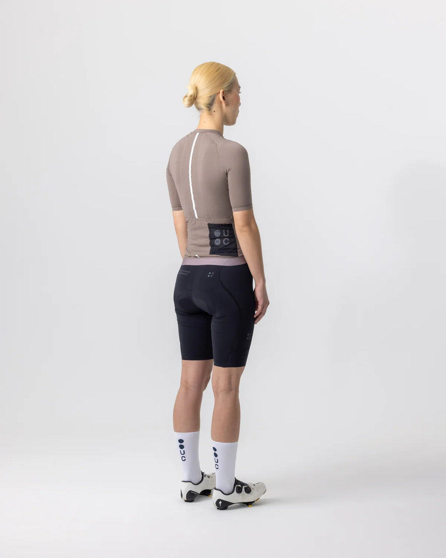 Universal Colours Mono Women's Short Sleeve Jersey Radtrikot Portobello