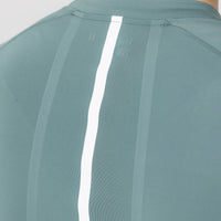 Universal Colours Mono Women's Short Sleeve Jersey Radtrikot Green Daze