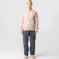 Universal Colours Unisex Fleece Jacket Casual Jacke Almond Beige