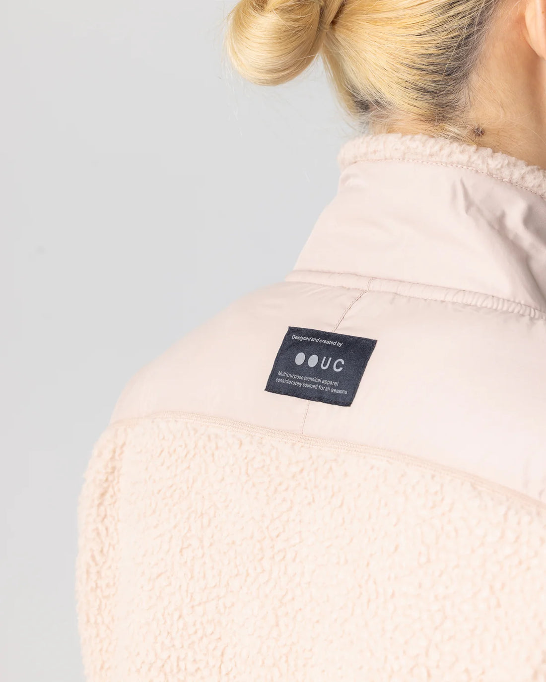 Universal Colours Unisex Fleece Jacket Casual Jacke Almond Beige