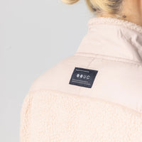 Universal Colours Unisex Fleece Jacket Casual Jacke Almond Beige