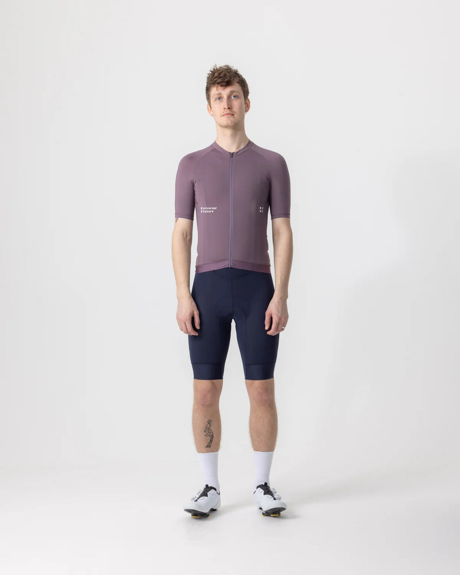 Universal Colors Mono Maillot Manches Courtes Homme Thistle Violet
