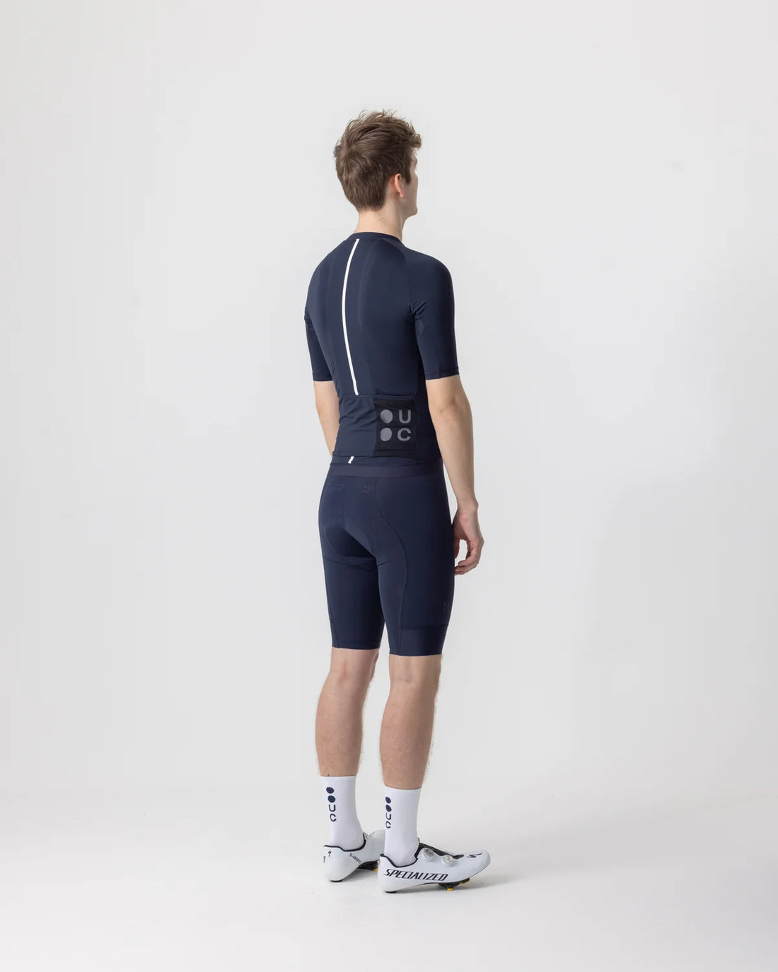 Maillot Universal Colors Mono Homme Manches Courtes Bleu Marine