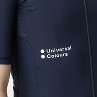 Maillot Universal Colors Mono Homme Manches Courtes Bleu Marine