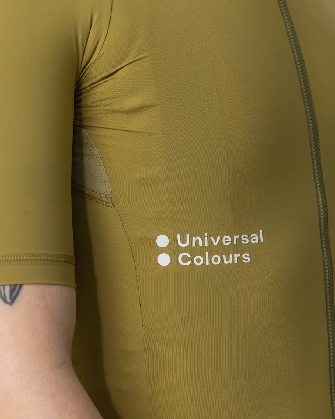 Maillot Universal Colors Mono Homme Olive Gold