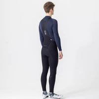 Pantaloni da ciclismo invernali Universal Colors Mono Bib Tight da uomo Nero