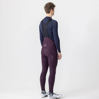 Universal Colours Mono Men's Bib Tight Winter-Radhose Purple