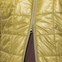 Universal Colours Insulated Packable Unisex Jacket Jacke Olive Gold